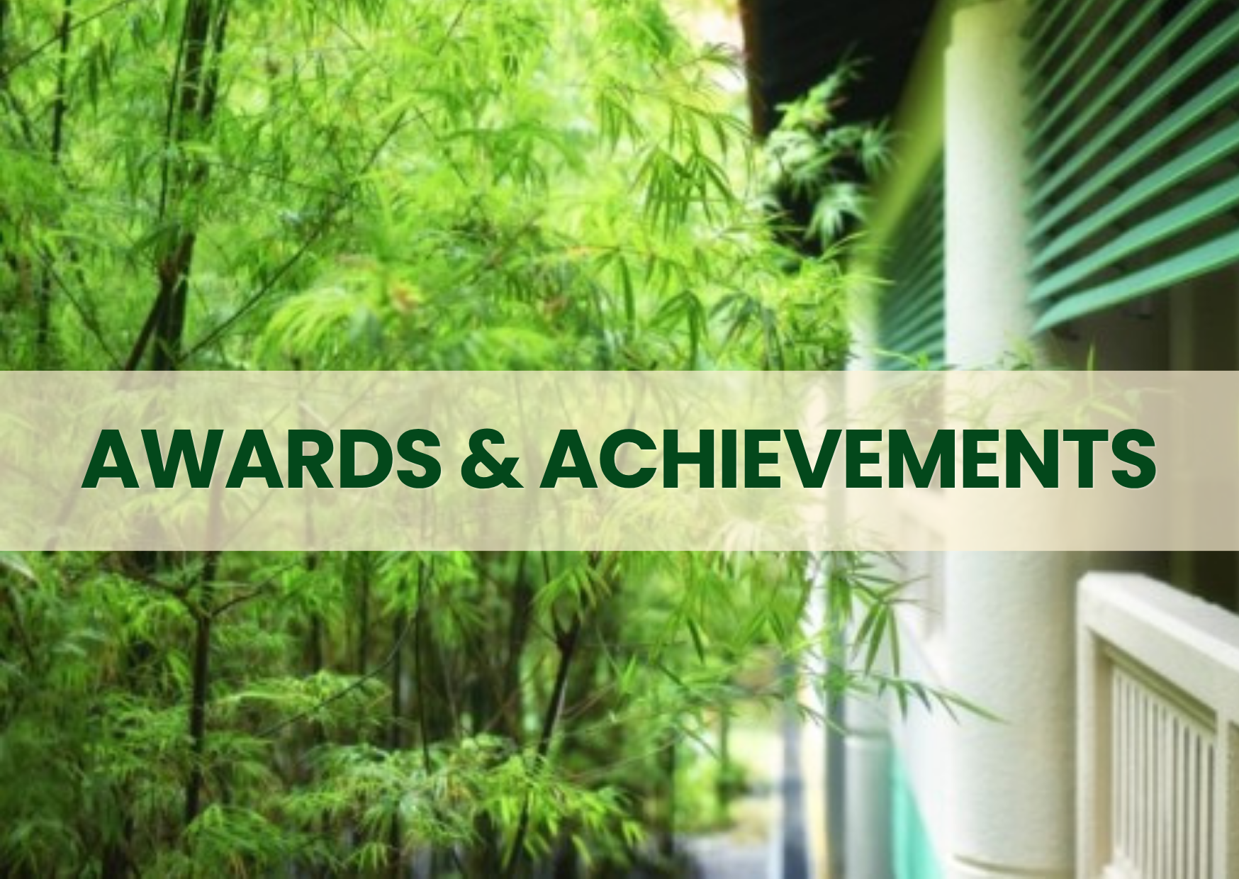 Awards & Achievements
